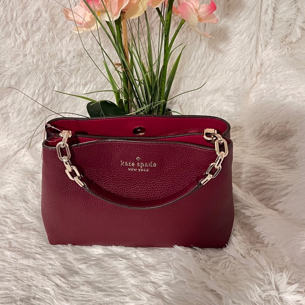 Kate Spade Aubrey chain to handle satchel